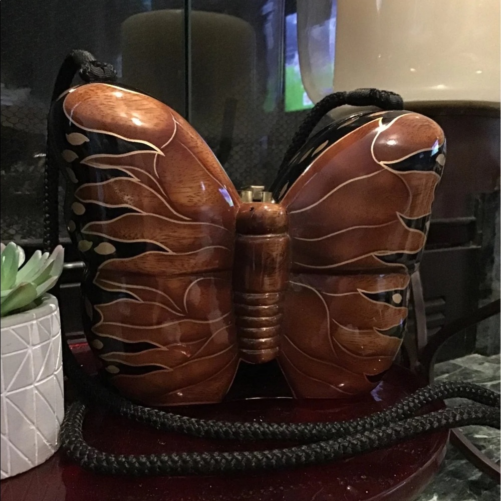 Timmy Woods Butterfly Handbag - Picture 3 of 7